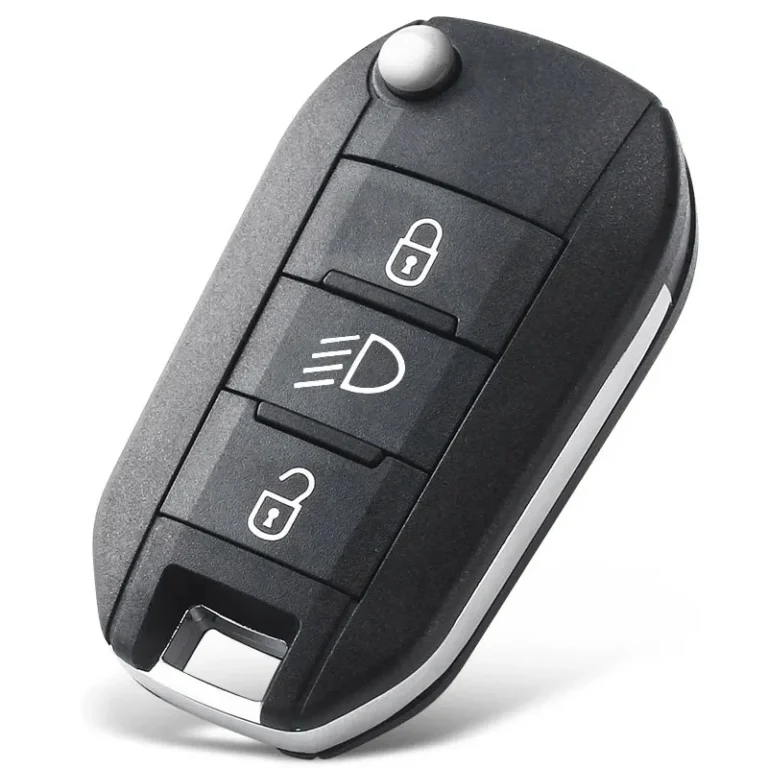 Carcaça Chave Canivete Citroen / Peugeot Moderna