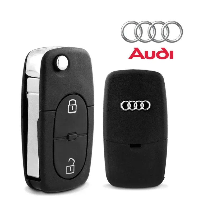 Carcaça Chave Canivete Audi A3 2 botões