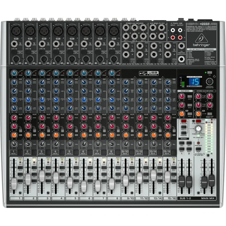 Mesa de som Xenyx X-2222 USB