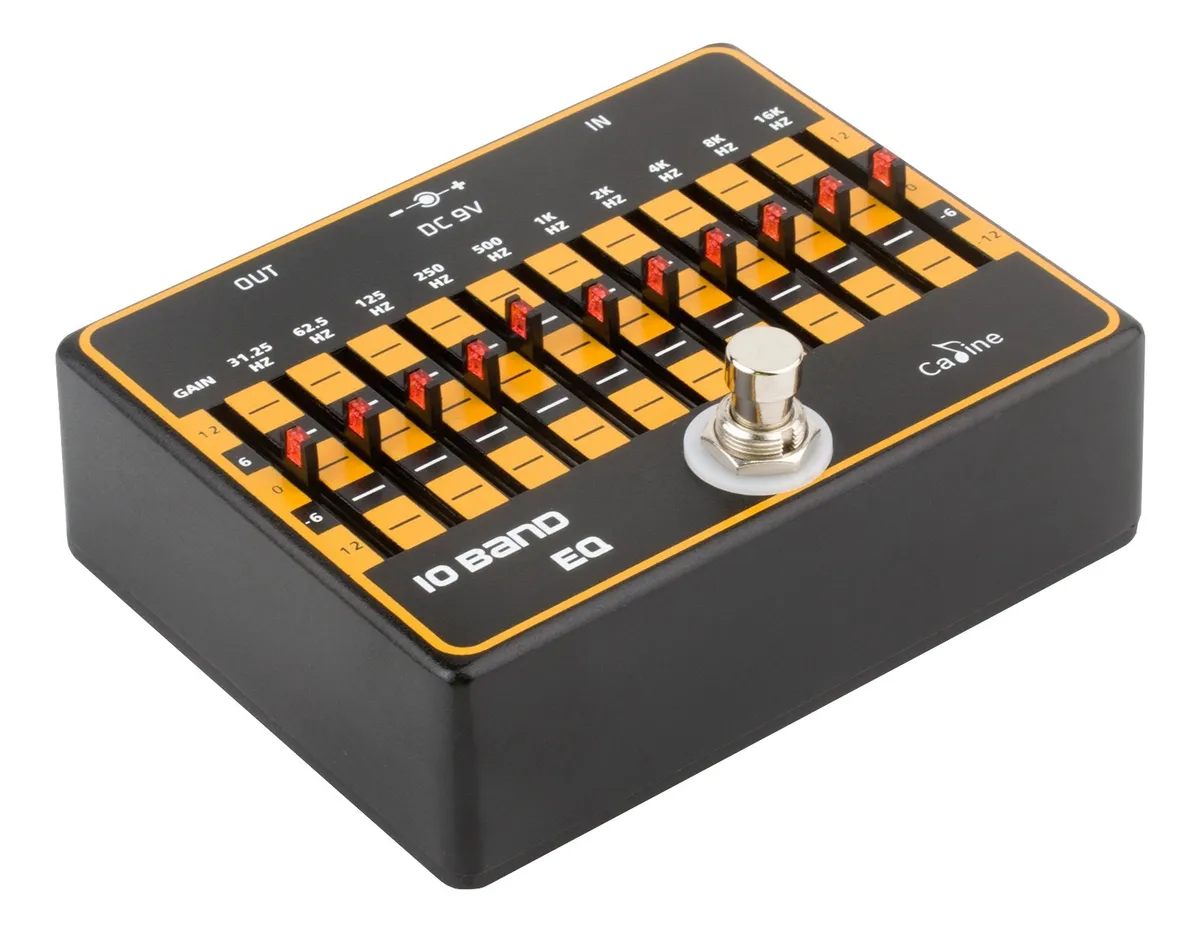 Pedal Equalizador 10 bandas para guitarra - Imagem 2