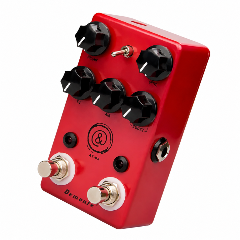 Pedal Demon FX AT-DS Overdrive Distortion Boost Profissional