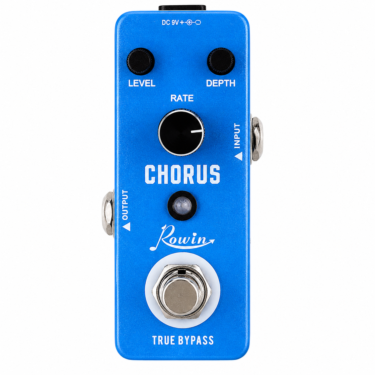 Pedal Chorus Rowin LEF-304 Analógico True Bypass para Guitarra